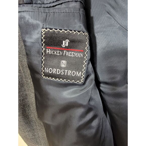 Hickey Freeman Two Button Blazer Suit Jacket - 42L - Picture 8 of 10